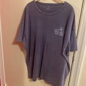 🌸 Aerie distressed boyfriend t shirt. Size large!